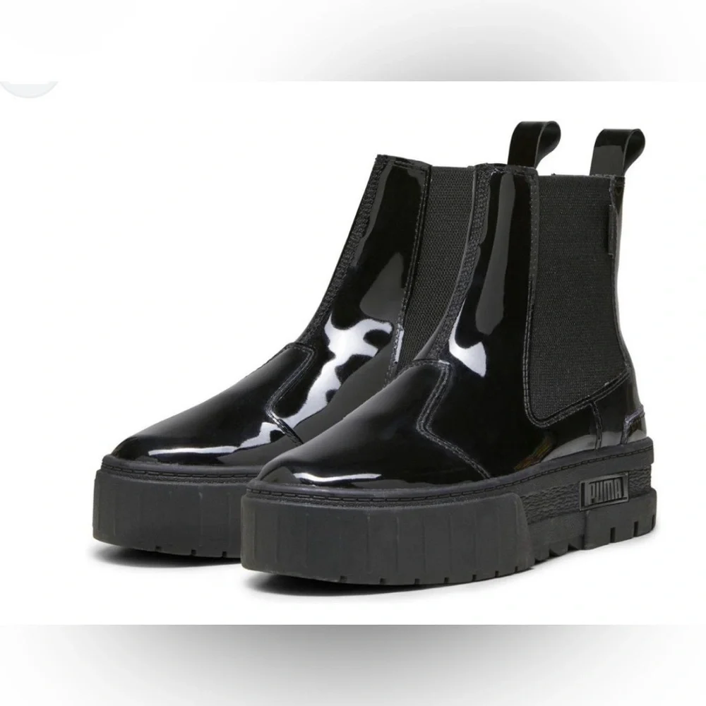 Puma Mayze Chelsea Platform Ankle Boots